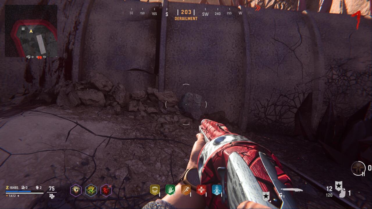 Dark Aether rune 2 at Derailment