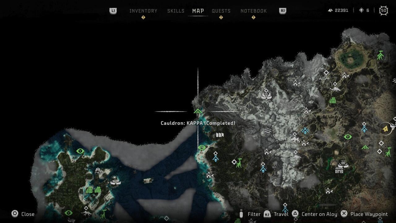 KAPPA might be the toughest Cauldron, and isn't really accessible until after you've completed the Poseidon mission of the main quest.