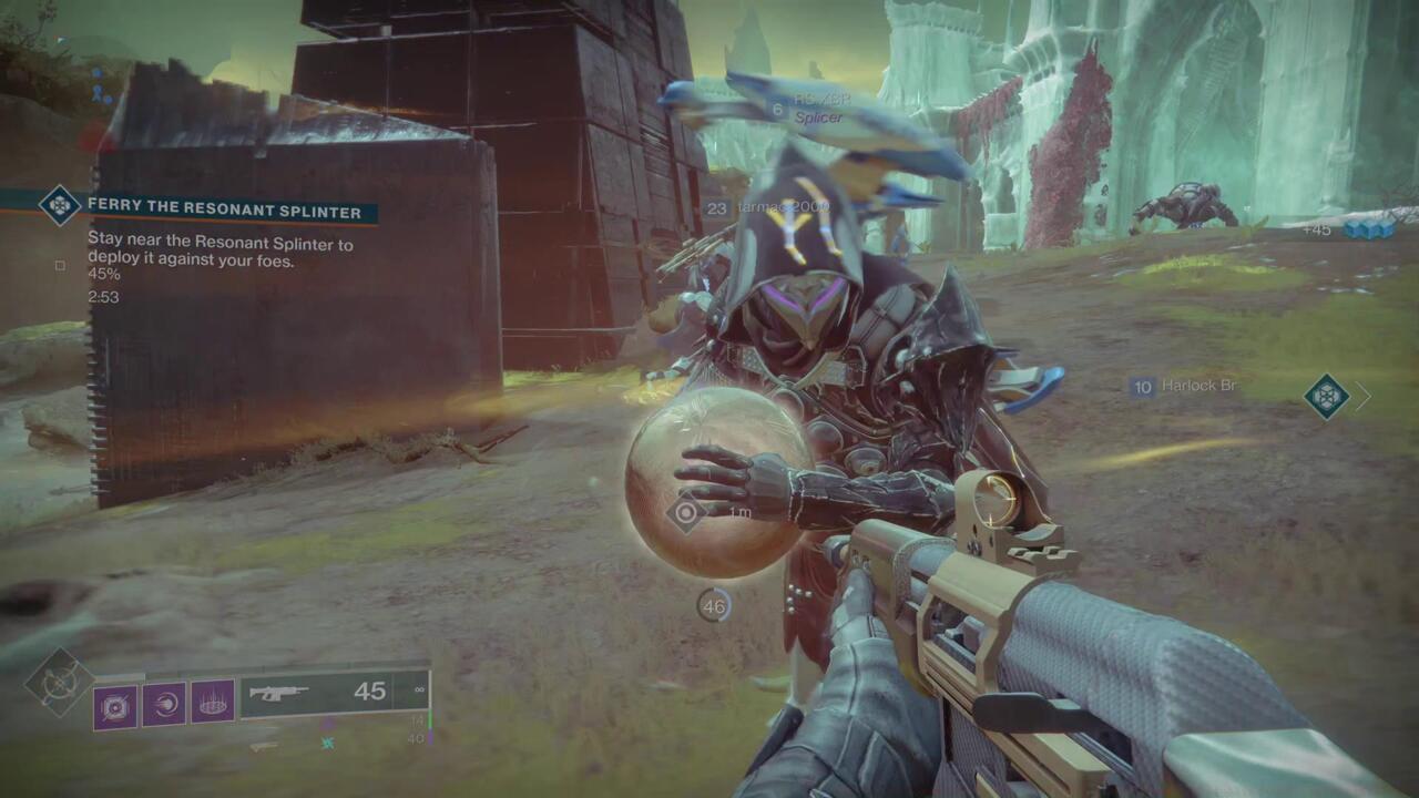 Grab a Resonant Splinter as soon as you see one.