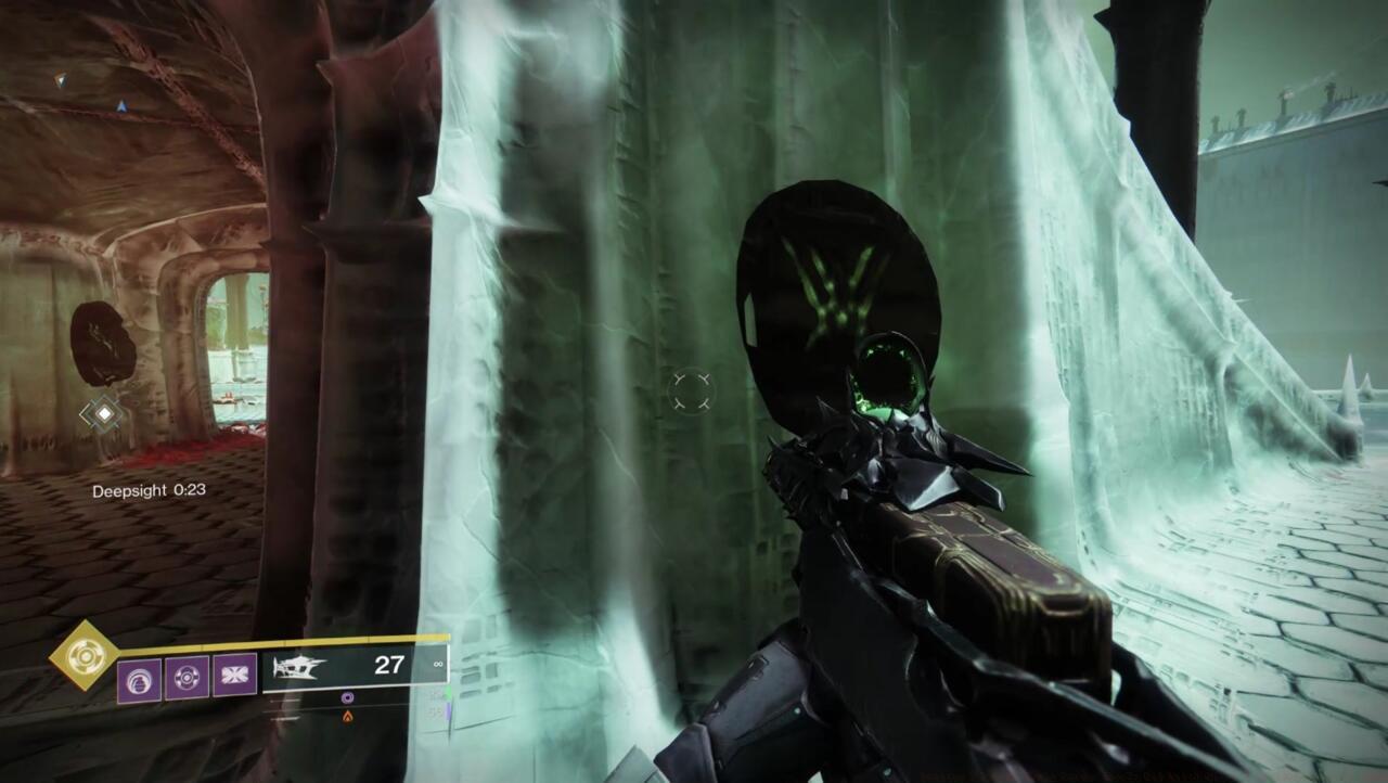 Activate the Deepsight and then destroy all five of the Witch Queen seals.