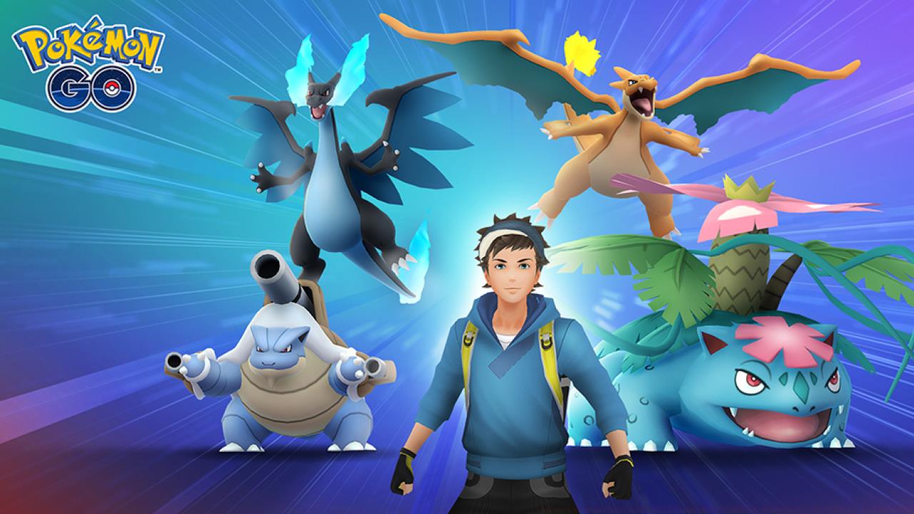 Mega Charizard Y (top right) is the next mega raid for Pokemon Go.