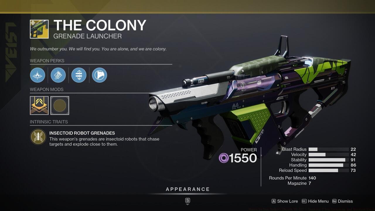 Spider grenades that chase down opponents are always hilarious.