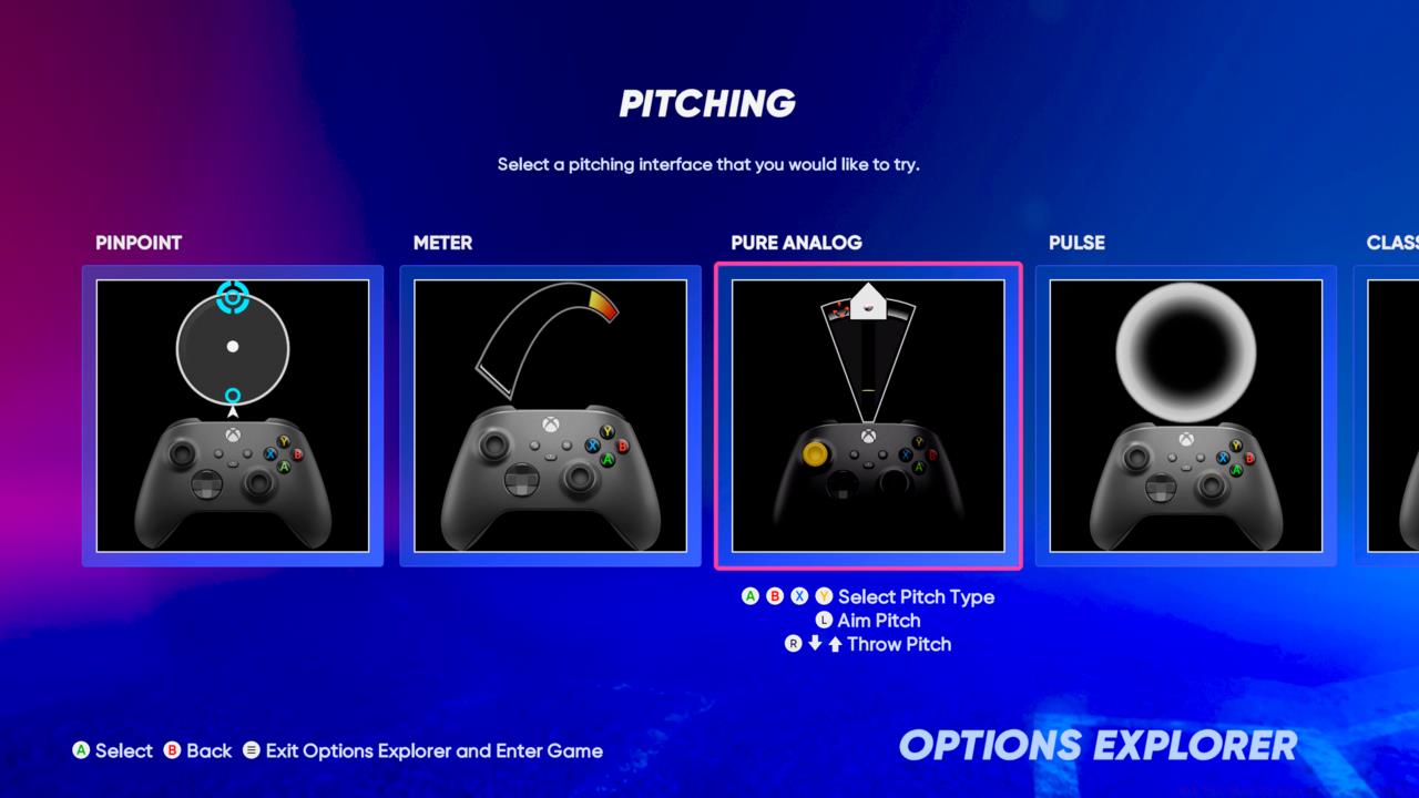 MLB The Show 22 pitching controls