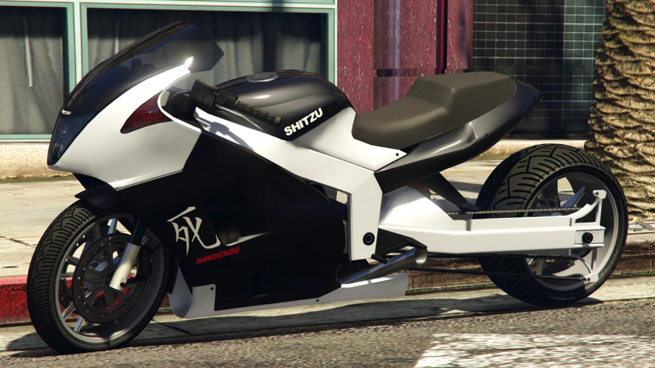 The Hakuchou Drag Bike. Image via GTA Wiki 