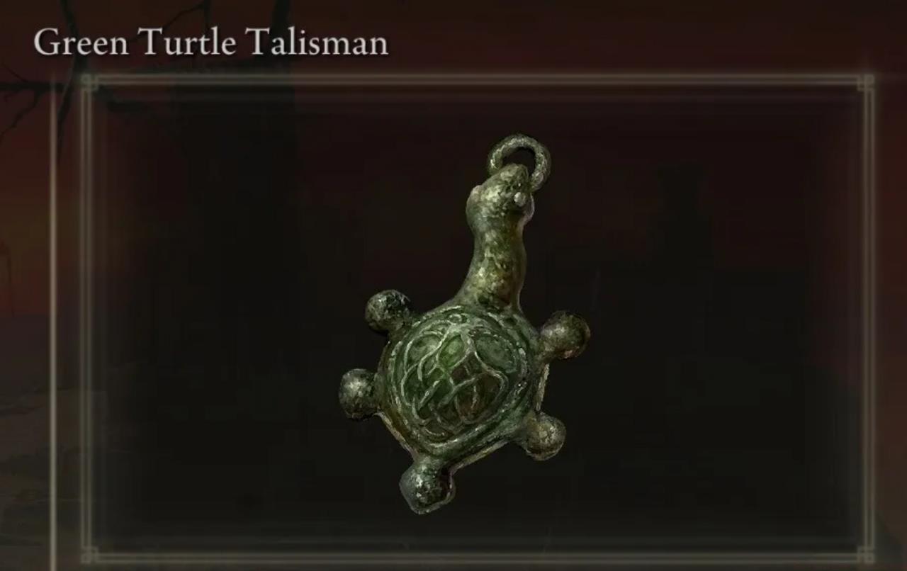 Green Turtle Talisman