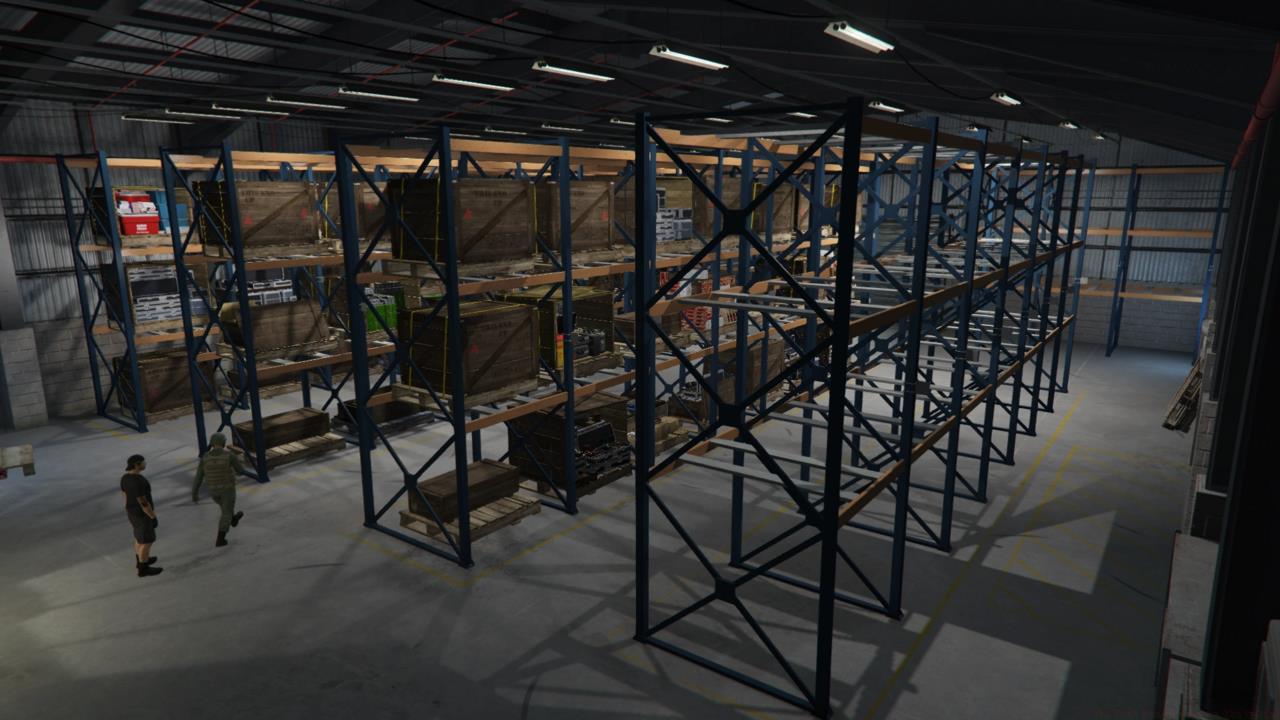 A warehouse in GTA Online