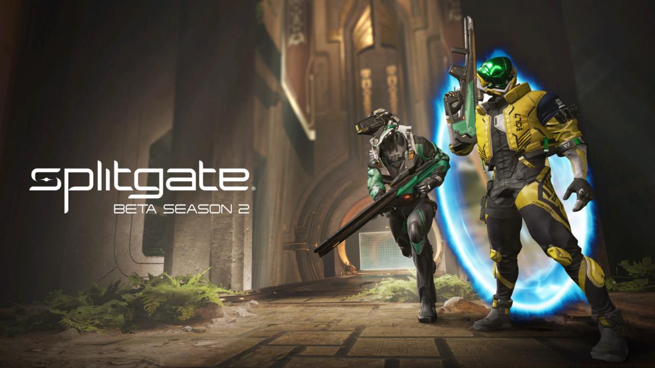 Splitgate Beta Season 2 cosmetics.