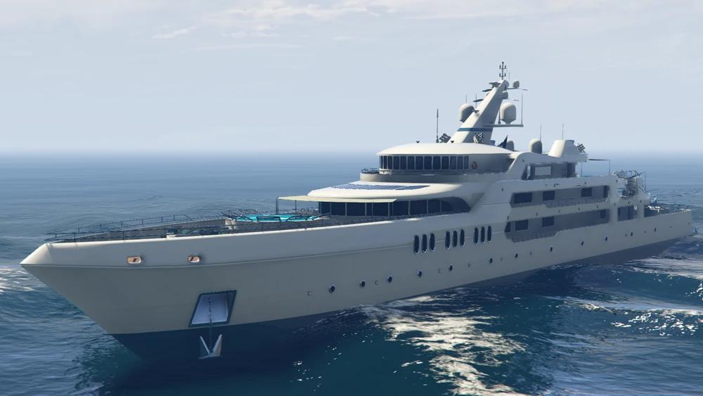 The Pisces yacht in GTA Online