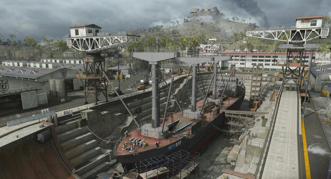 Arsenal's drydock ship