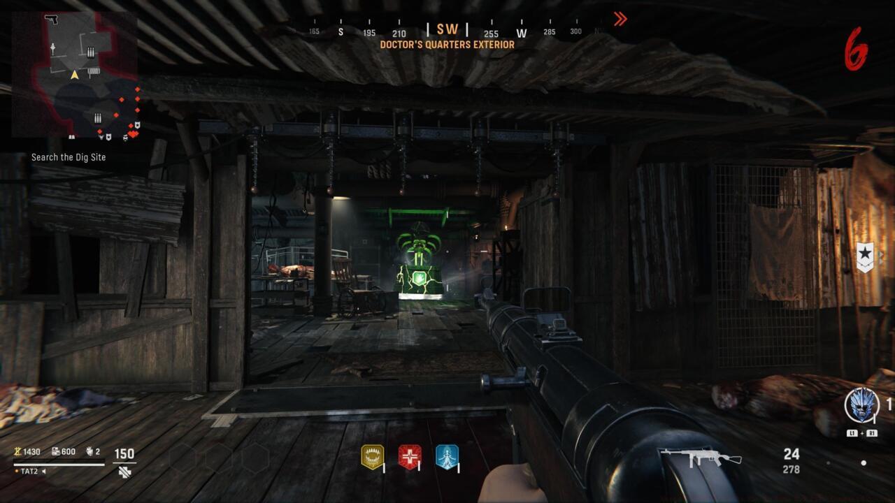 Doctor's Quarters perk location