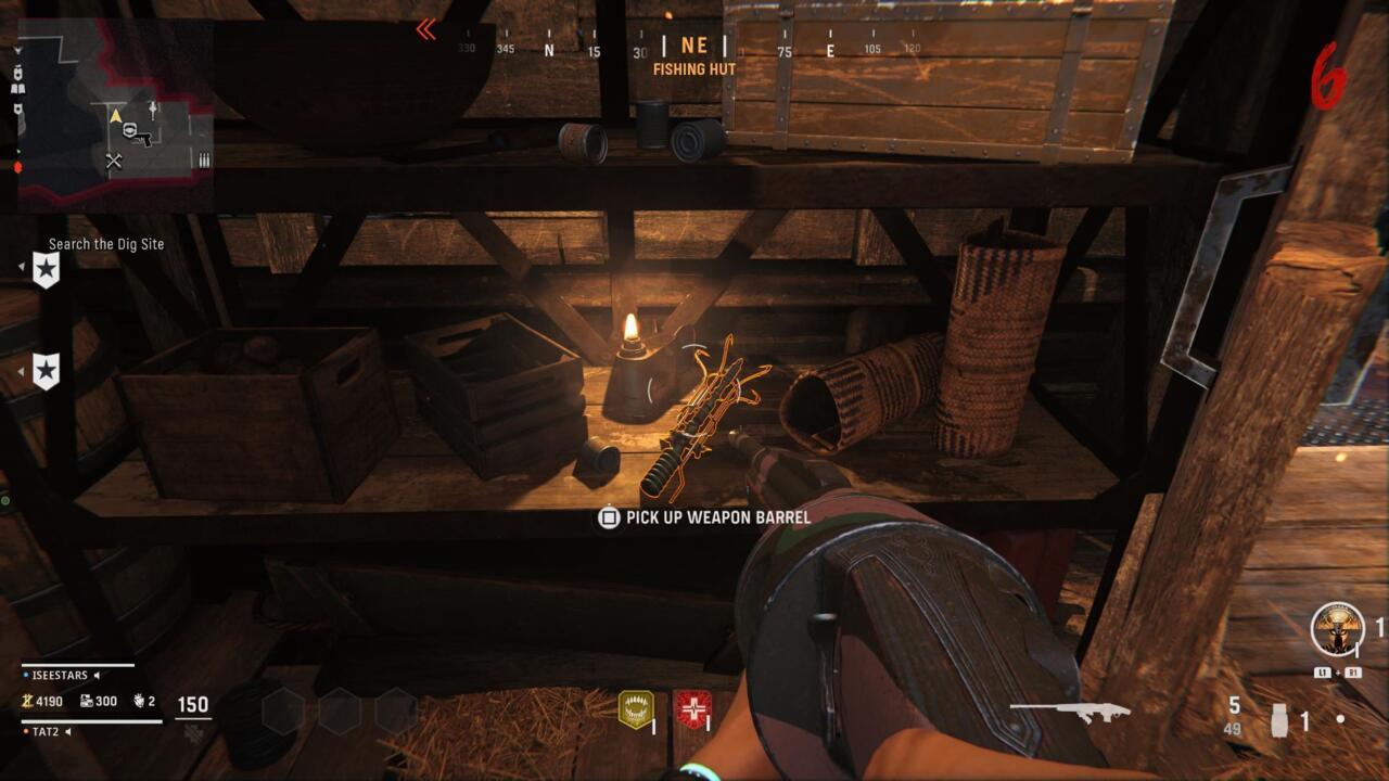 Fishing Hut Barrel part