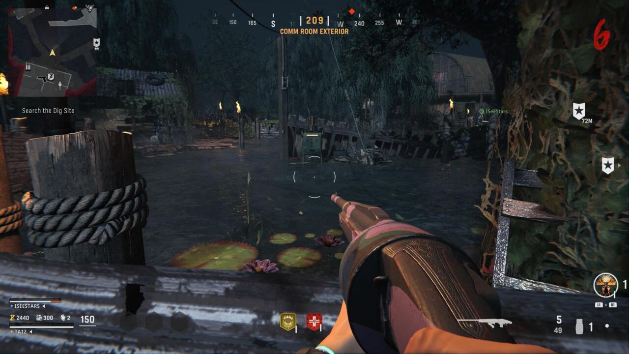 The green electrical box for Comm Room Exterior can be seen in the distance here