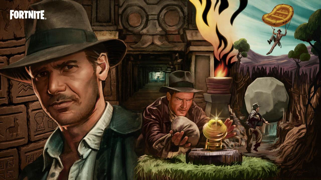 The loading screen you'll earn for completing Indiana Jones Quests