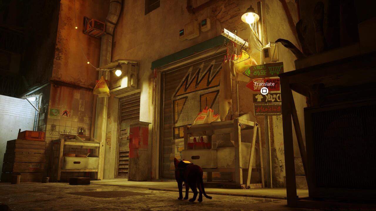 Jump up to the roof from here.