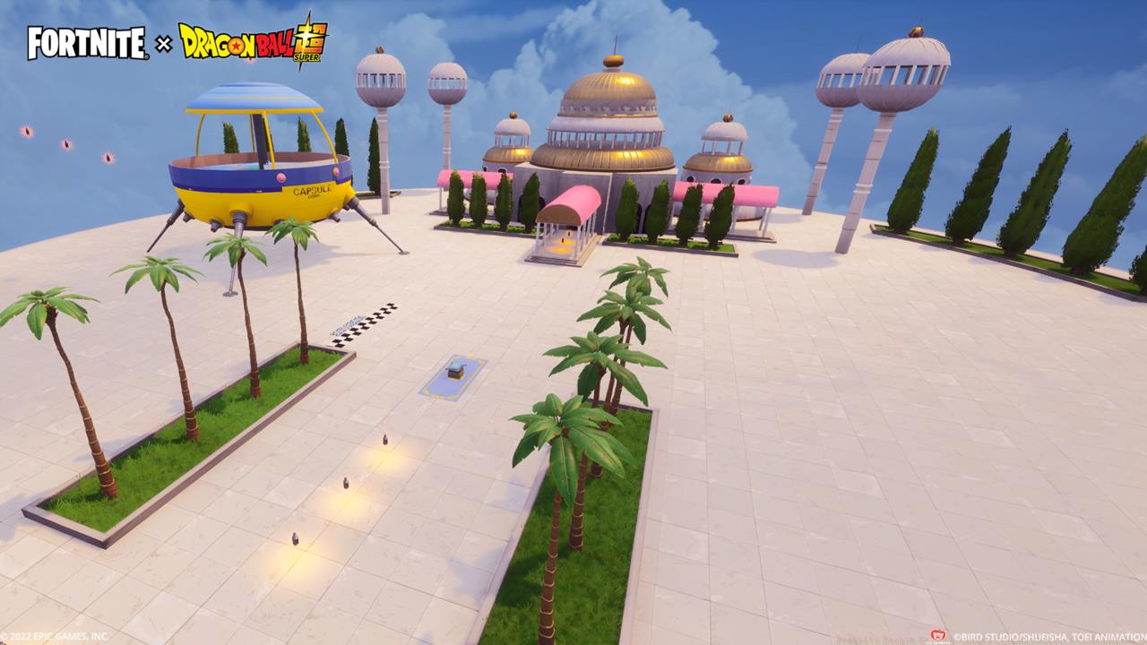 You can visit familiar locations from the series inside Fortnite.