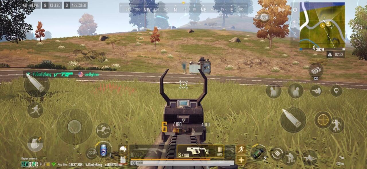 Even if an enemy gets the jump on you, there is a good chance you can come out on top.  