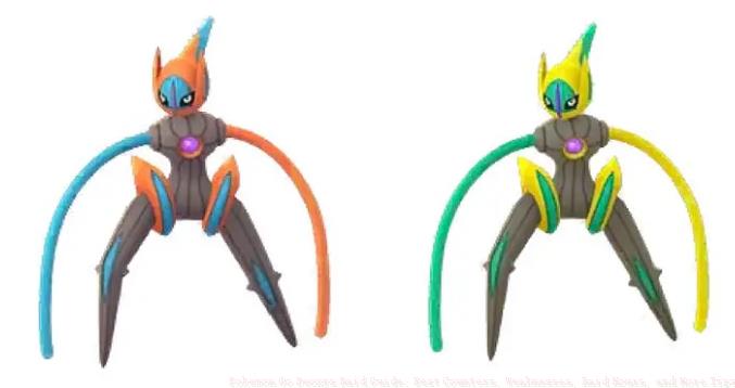 Deoxys Speed forme shiny comparison