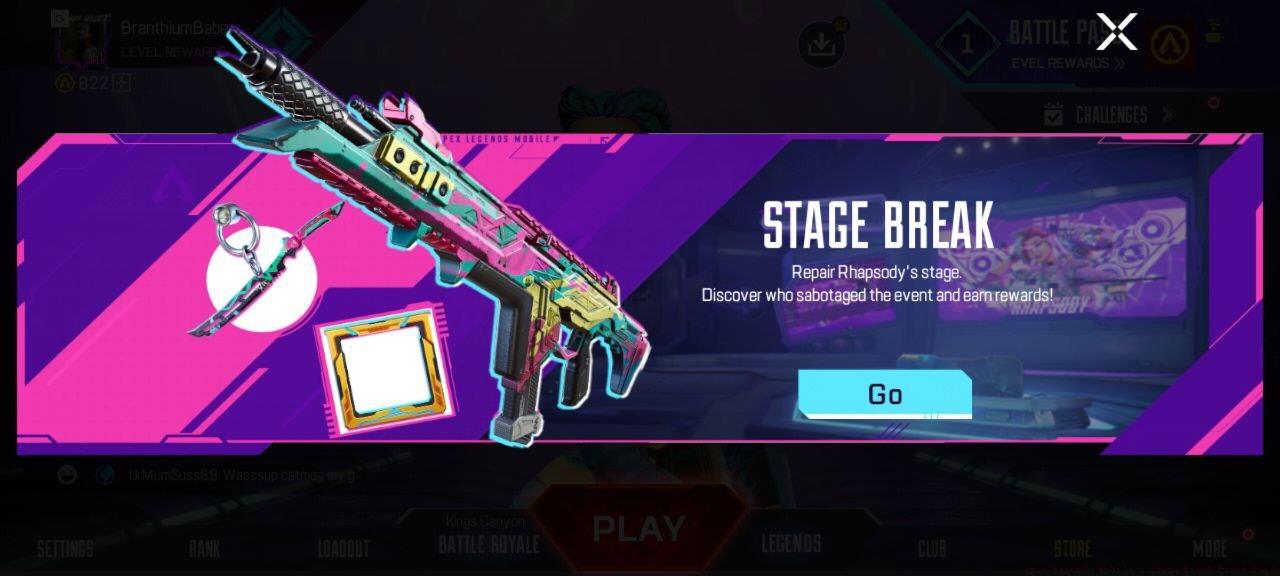 Players who complete the event will receive five rewards, including a trio of matching cosmetics.