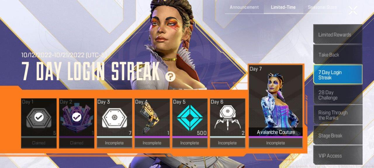 The event features a trio of Epic-tier cosmetics along with Pack Pieces, Syndicate Packs, and Flux.