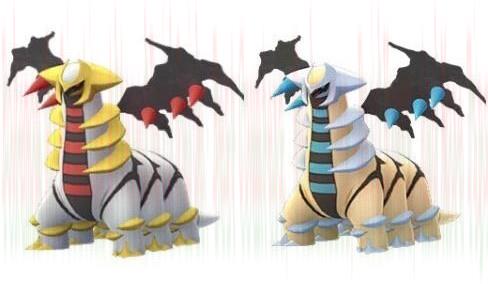 Shiny Giratina Altered Comparison in Pokemon Go
