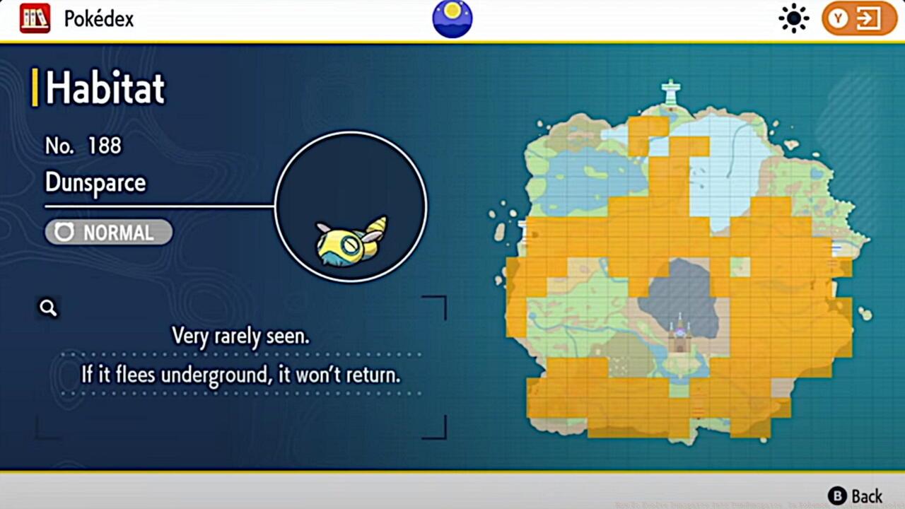 You can technically find Dunsparce almost anywhere, but actually spotting them is much more difficult.