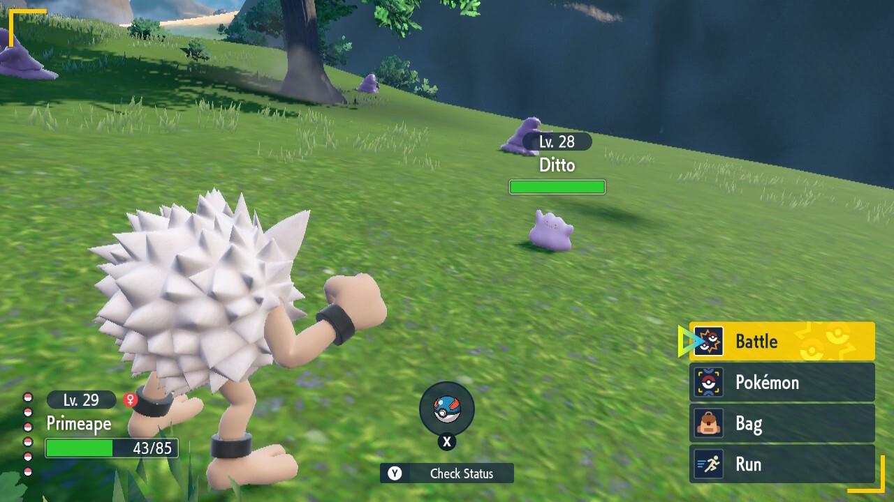 Ditto's smile is nightmare fuel in Scarlet/Violet.