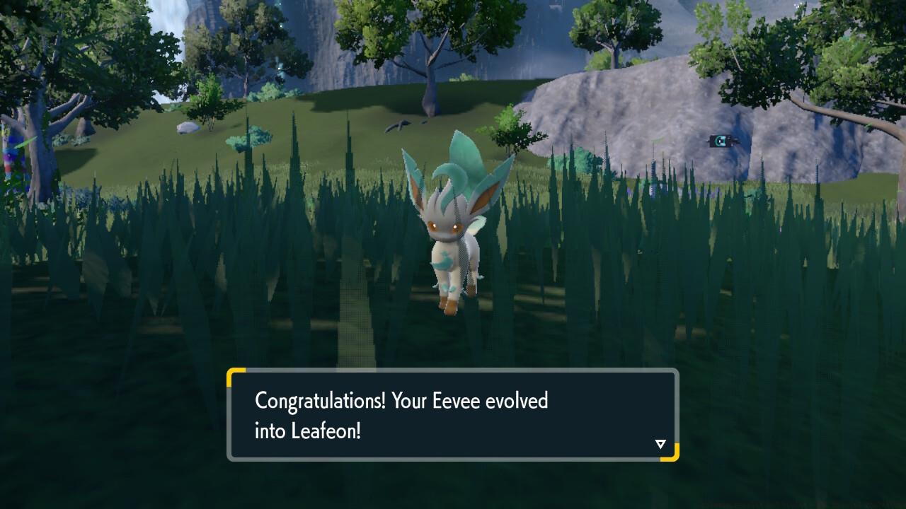 Leafeon is just one of Eevee's eight evolutions.