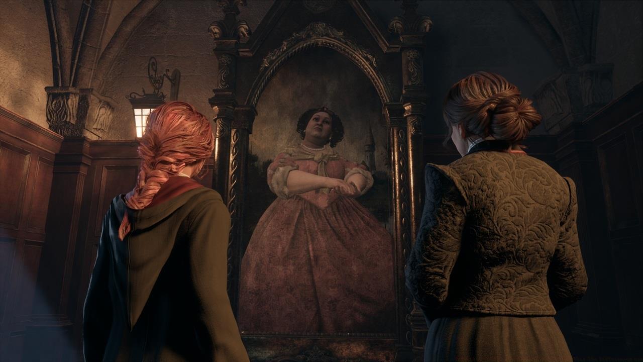 The Fat Lady bars entry to the Gryffindor Common Room. Do you know the password?