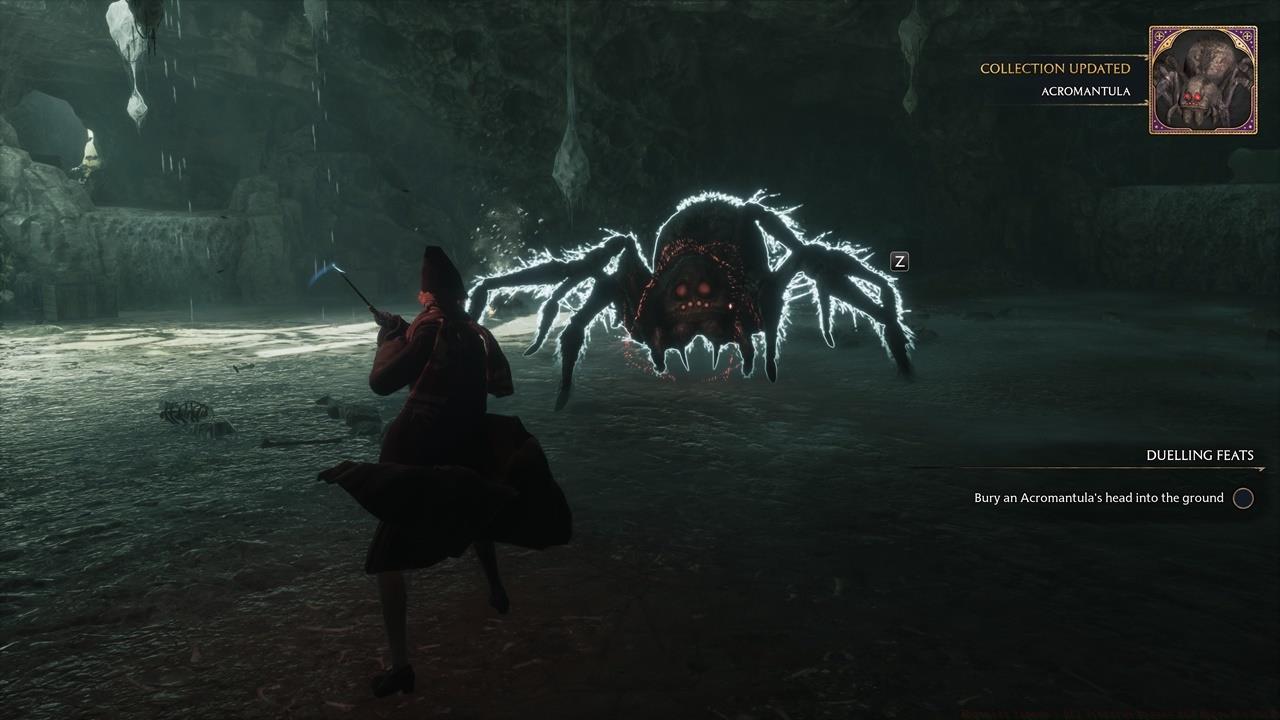 Unlocking new Vivarium biomes in Hogwarts Legacy requires the completion of Deek's quest chain. You'll be battling spiders and poachers while you're at it.