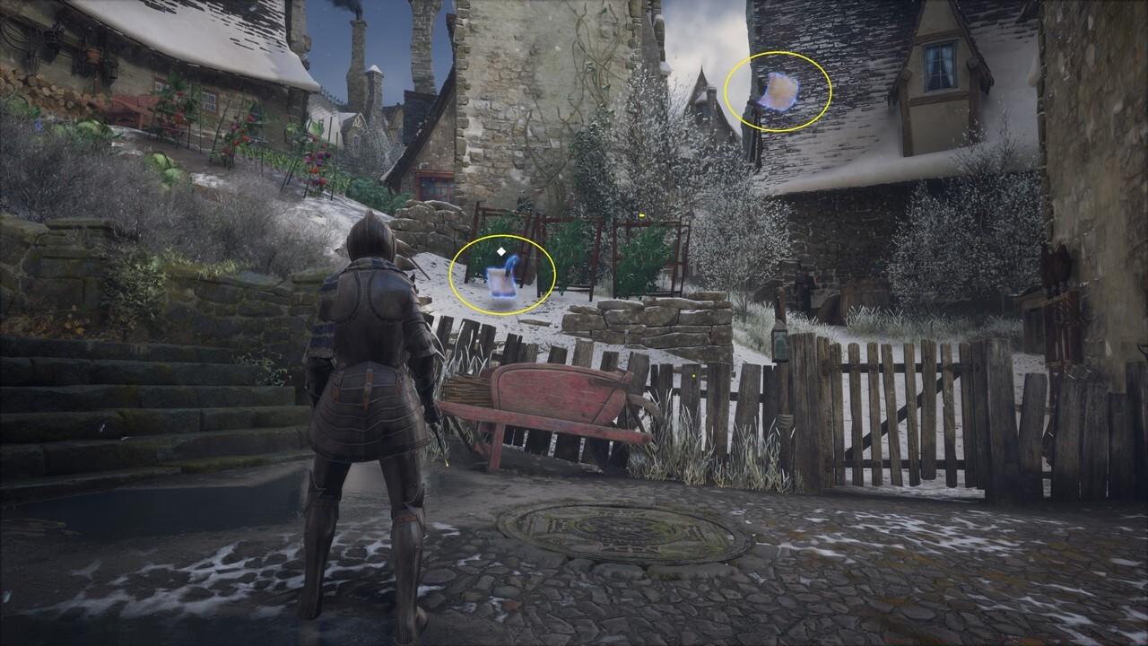 Transparent but stationary pages become visible once you cast Revelio. Those that are flying, meanwhile, need to be acquired using Accio.