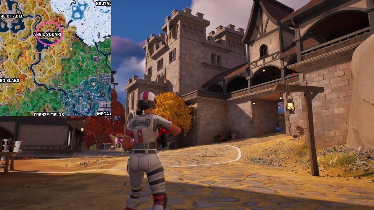 6. The tower at Anvil Square