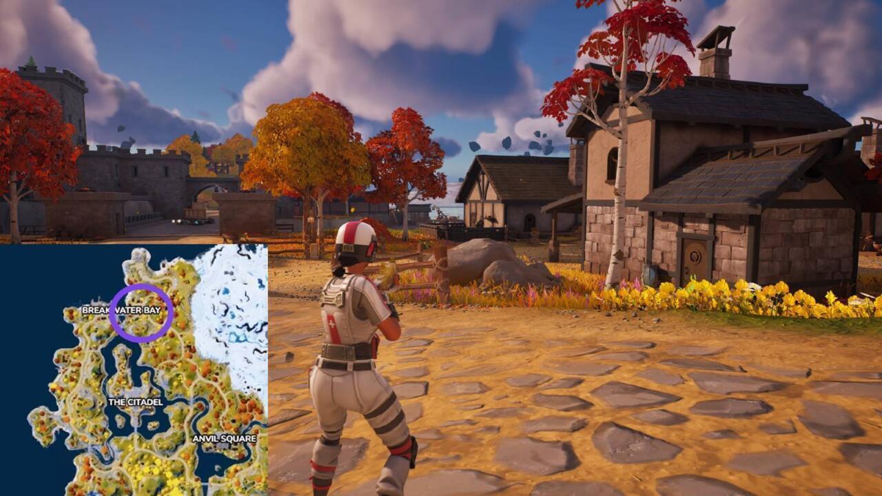 5. Breakwater Bay, across the river from the main part of town