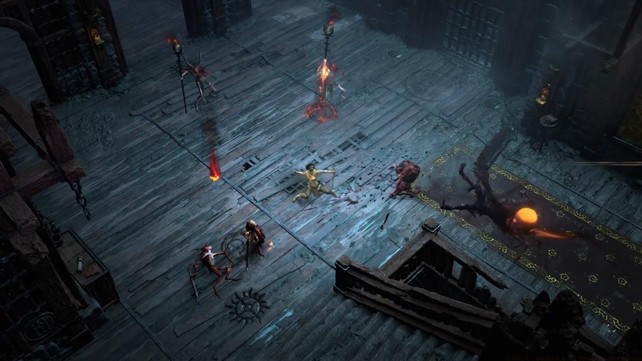 As the Diablo 4 Rogue, you can deal damage up close, then dash away to shoot foes from a distance.