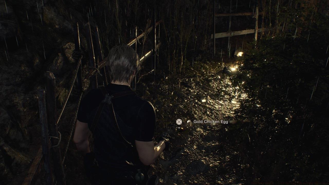 Pick up the Gold Chicken Egg and sell it to the Merchant to receive your reward.