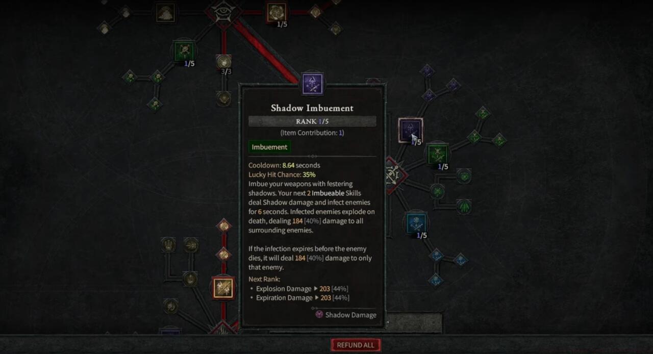 Shadow Imbuement is one of the three Imbuement skills for the Rogue. 