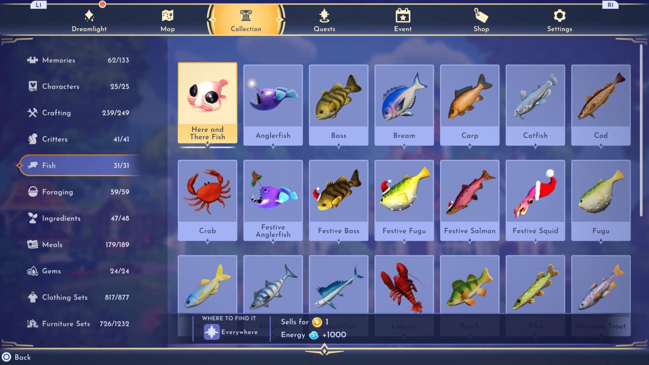 Here and Now Fish can only be caught in the mornings and evenings.