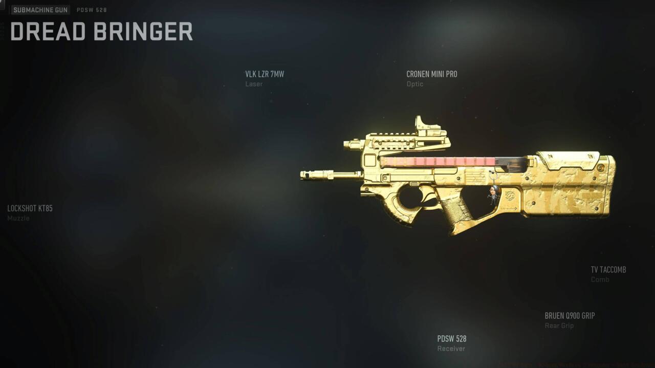 PDSW 528 submachine gun