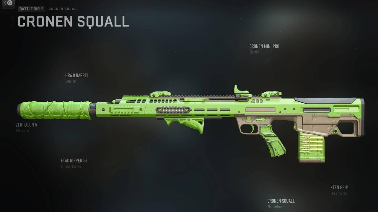 Cronen Squall battle rifle