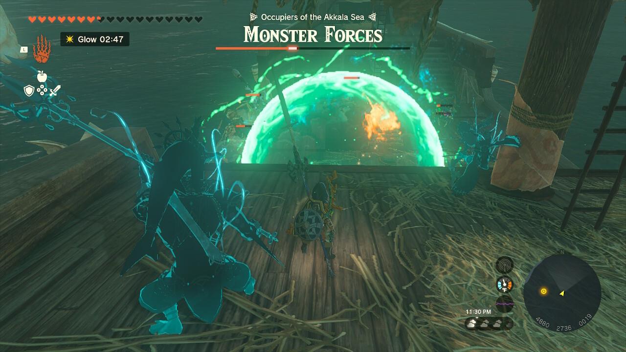 Time Bombs deal decent damage, and they have a strong knockback effect as well.