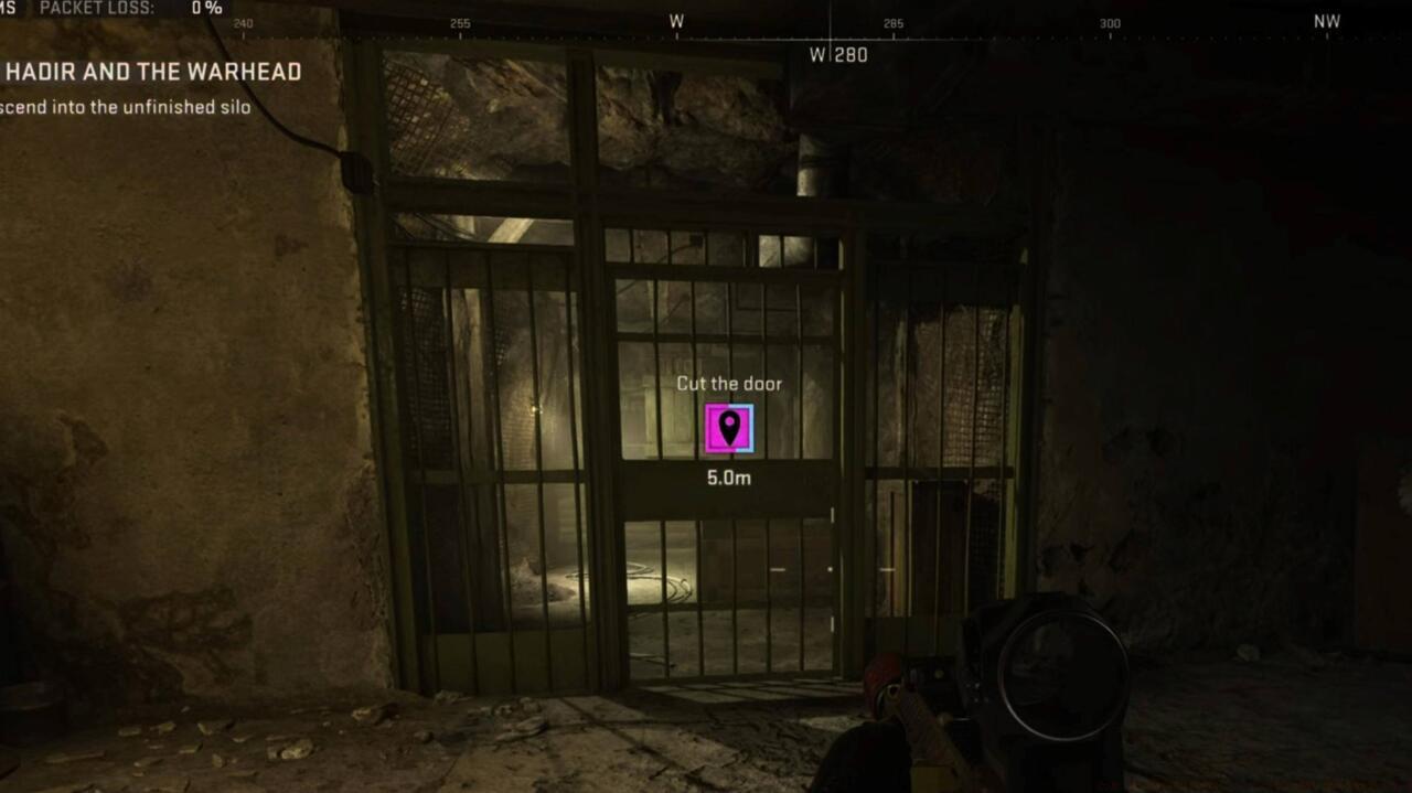 Door you need to cut open with saw