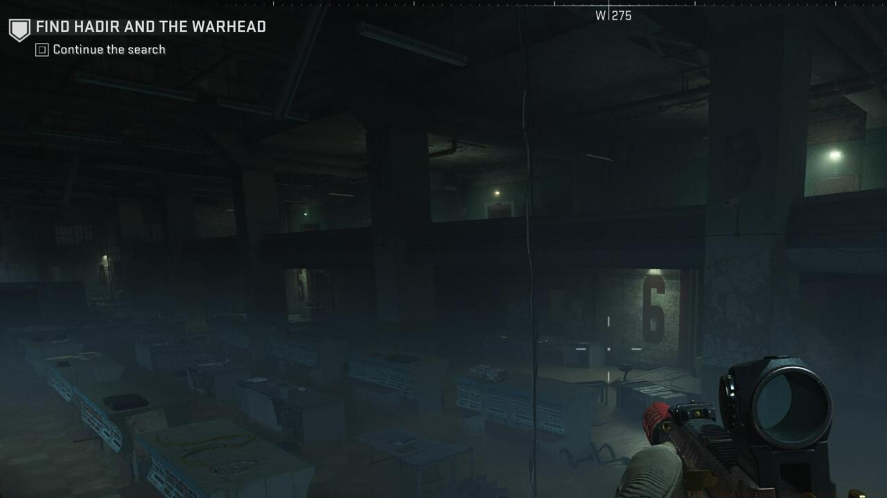 Section 6 of the puzzle room