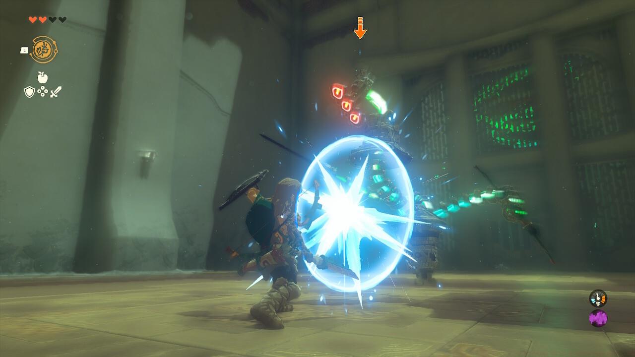 Avoid enemy attacks with perfect timing to do a Flurry Rush.