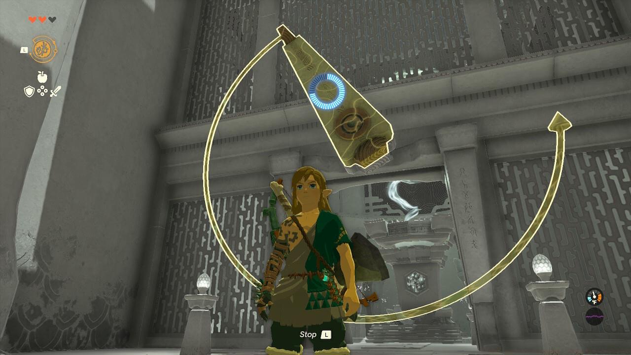 Use Rewind to make both clock hands overlap.