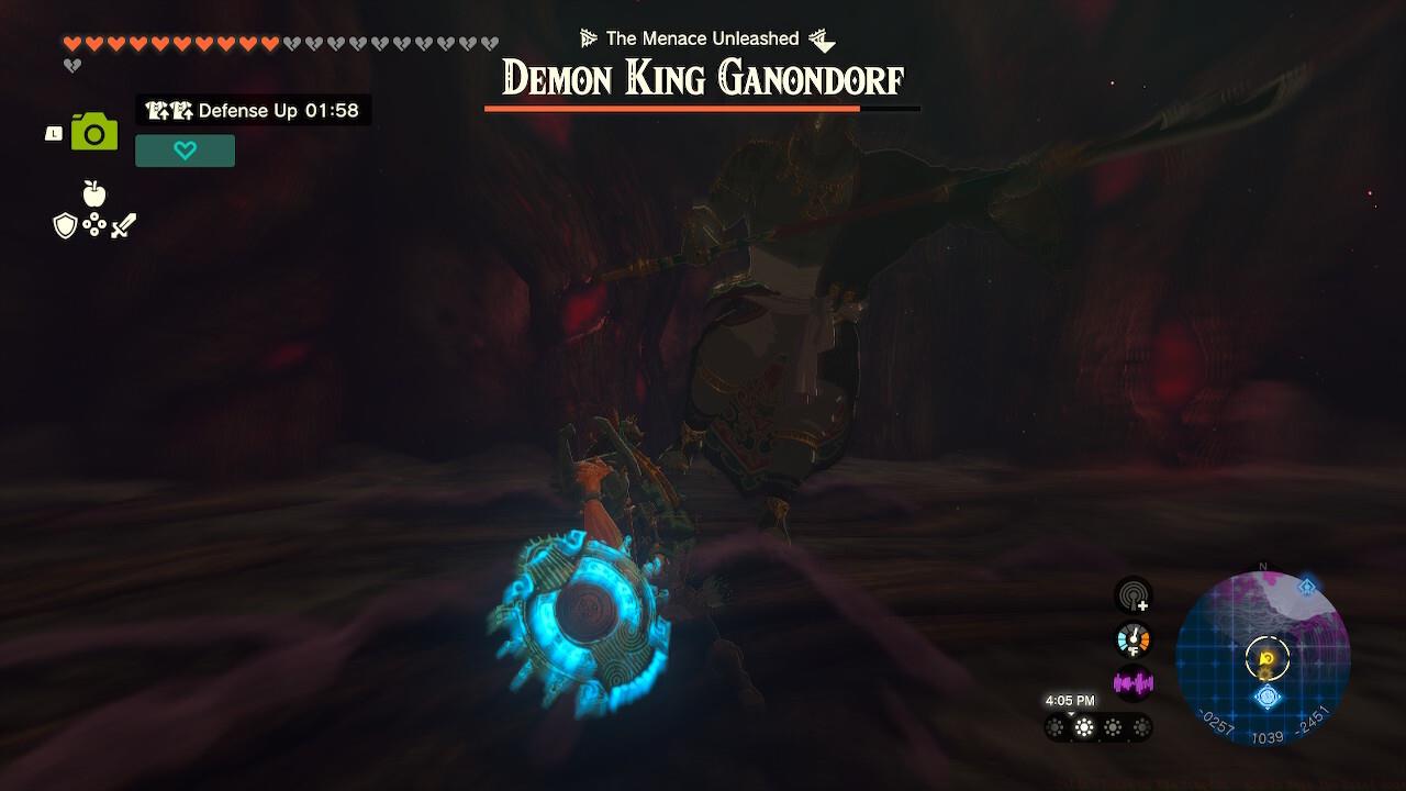 The boss will evade your normal attacks. You have to dodge and do a Flurry Rush if you want to deal more damage.