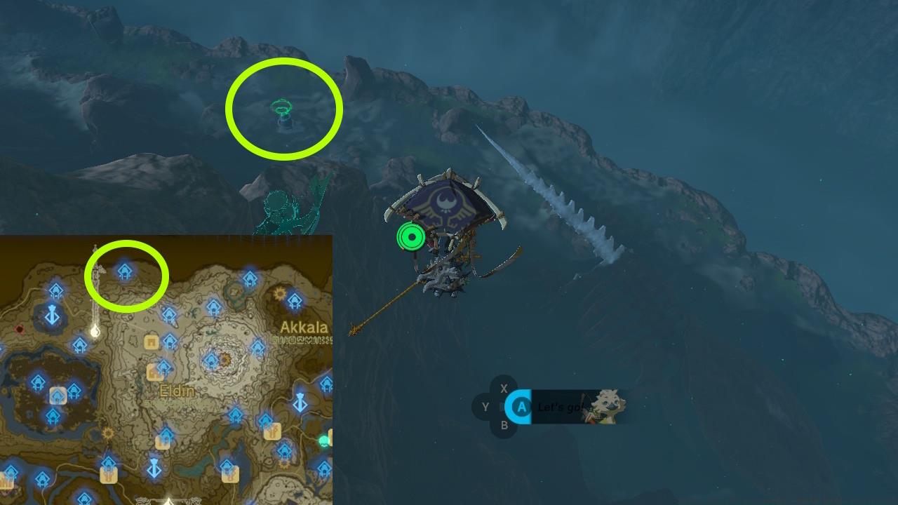 Mayak Shrine location