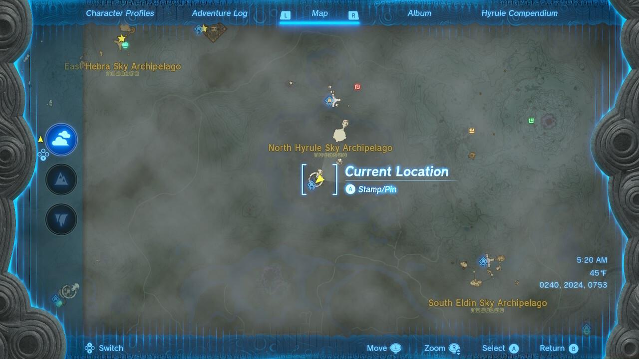 North Hyrule Sky Archipelago 