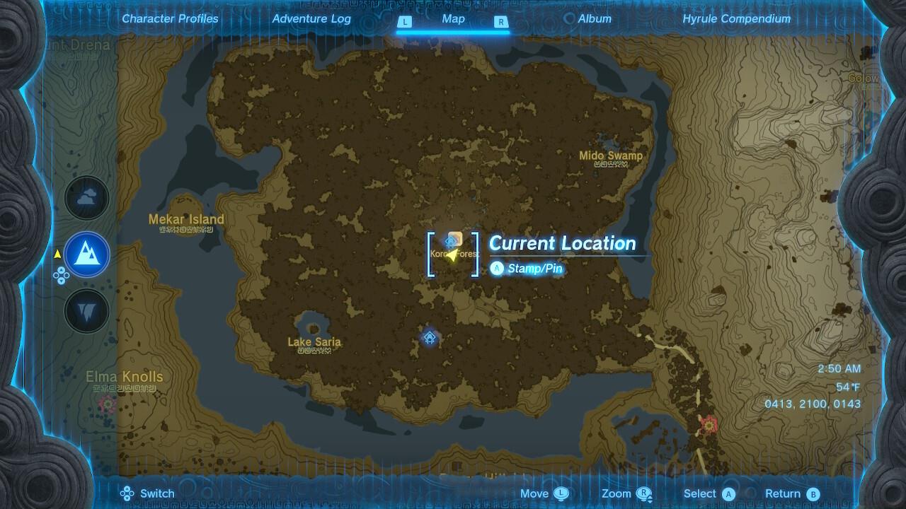 Speak to Maca in Korok Forest.