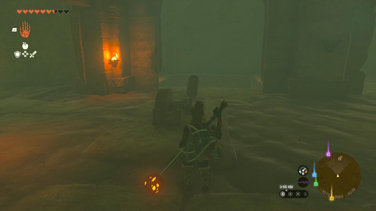 This switch leads you underground.