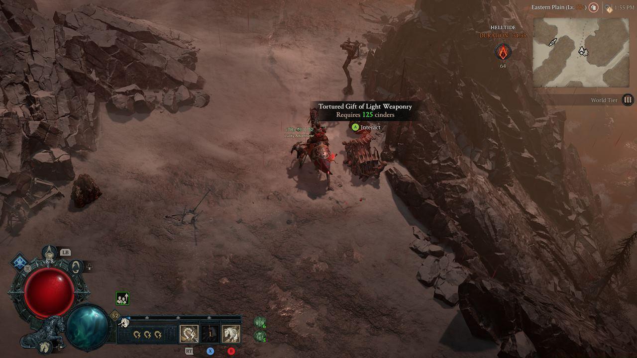 Since Tortured Gift chests reward items for a certain slot, you can choose the ones that you really need upgrades for. 