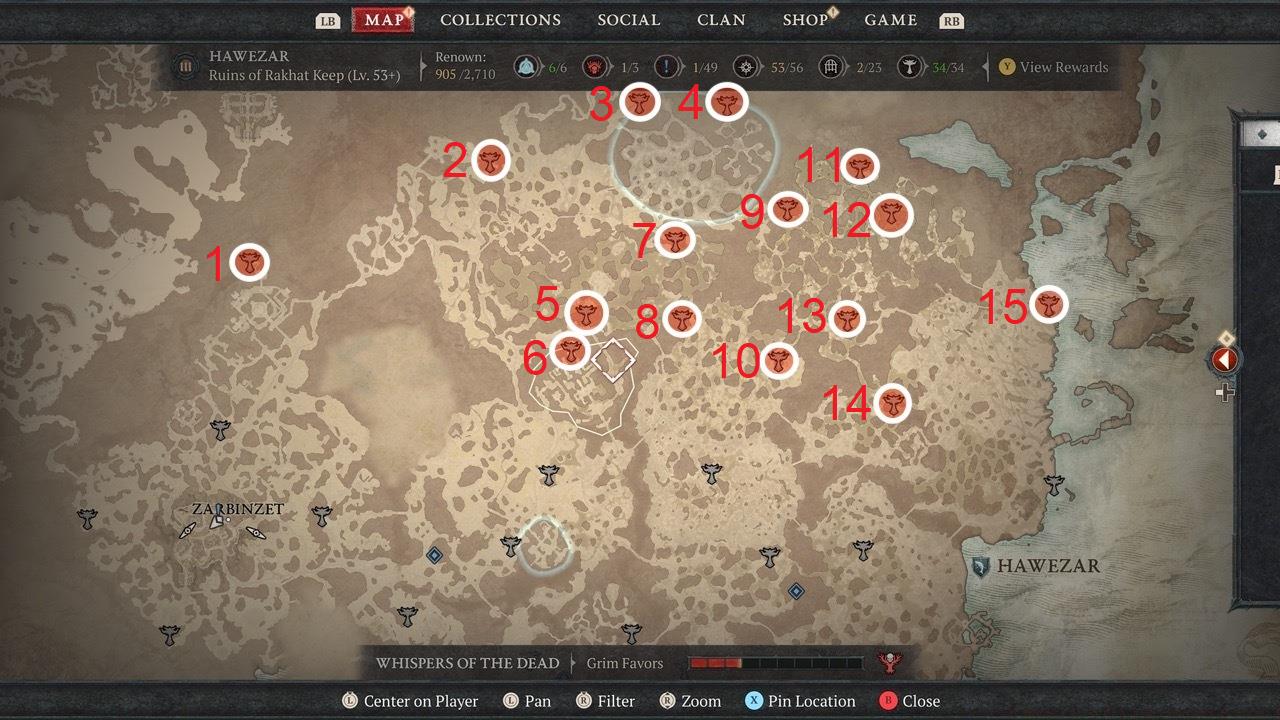 North Hawezar Altars of Lilith